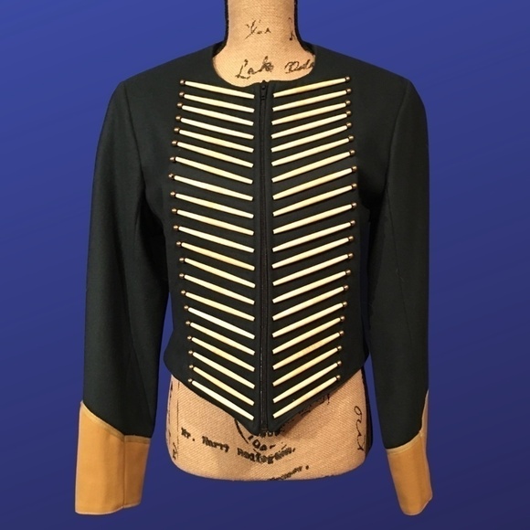 DOUBLE D RANCH WEAR Bone/Bead Jacket, Women’s Size Small, Pre-owned Vintage, EUC - Picture 1 of 11